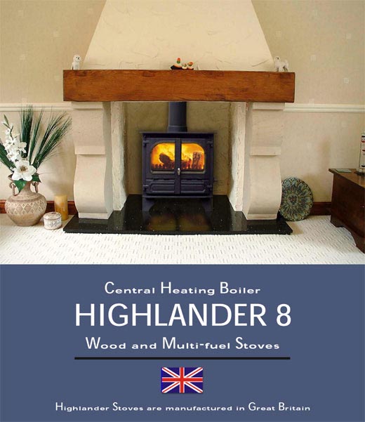 highlander 8 CH  stove